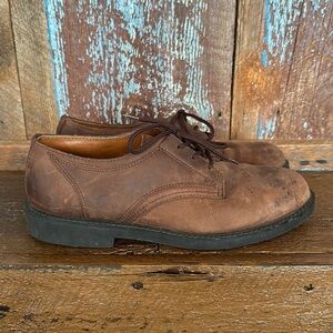 Nunn Bush Men's Portland Brown Leather LaceUp Oxford Shoes 83713-03 Sz 10.5